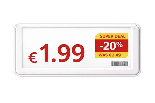 Digital Price Strip